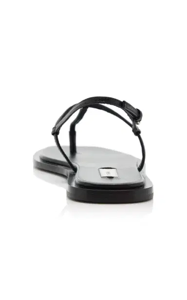 TOTEME T-Strap Leather Sandals | Thumbnail 5 TOTEME T-Strap Leather Sandals | Thumbnail 5