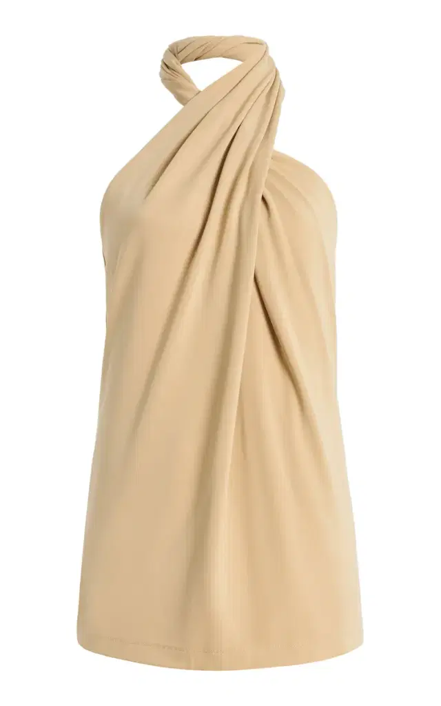 Toteme Twisted Jersey Halter Top