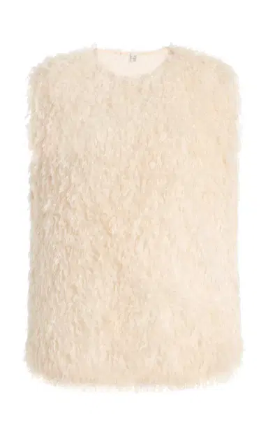 TOTEME Feathered-Jersey Sleeveless Top | Thumbnail 6 TOTEME Feathered-Jersey Sleeveless Top | Thumbnail 6