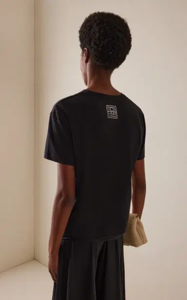 Toteme Classic Jersey T-Shirt | Thumbnail 4