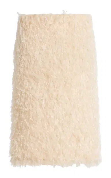 TOTEME Feathered-Jersey Midi Skirt | Thumbnail 6 TOTEME Feathered-Jersey Midi Skirt | Thumbnail 6