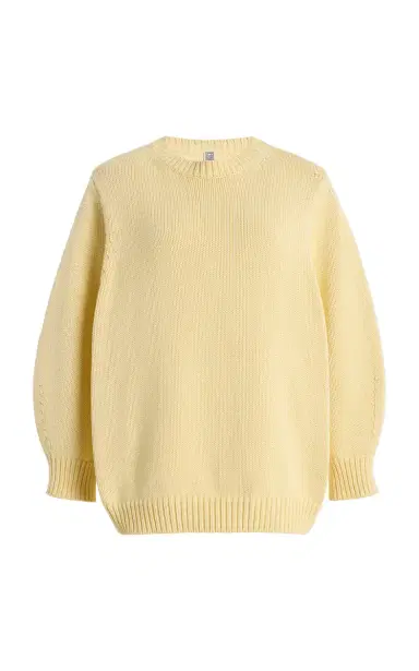 TOTEME Oversized Cotton Sweater | Thumbnail 7 TOTEME Oversized Cotton Sweater | Thumbnail 7