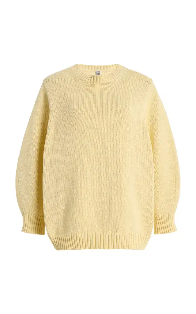 Toteme Oversized Cotton Sweater