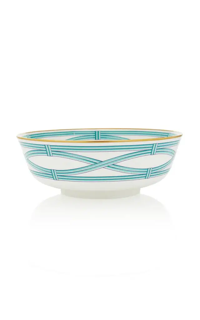 Tiffany & Co. Exclusive Tiffany Blue Link Serving Bowl - Blue