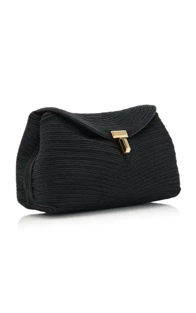 TOTEME Mini T-Lock Rope Clutch | Thumbnail 3 TOTEME Mini T-Lock Rope Clutch | Thumbnail 3