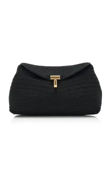 TOTEME Mini T-Lock Rope Clutch | Thumbnail 1 TOTEME Mini T-Lock Rope Clutch | Thumbnail 1