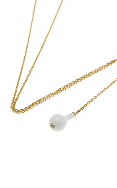 TOTEME Crystal Drop Necklace | Thumbnail 3 TOTEME Crystal Drop Necklace | Thumbnail 3