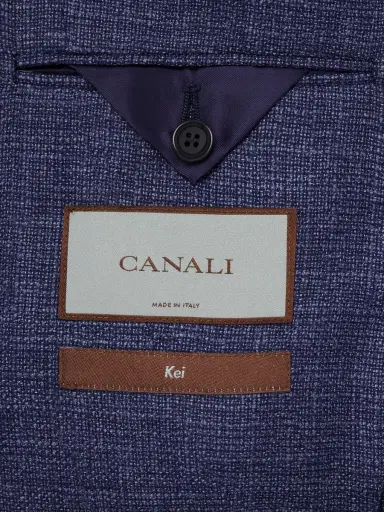 Canali Kei Wool Suit Jacket - Men | Thumbnail 6