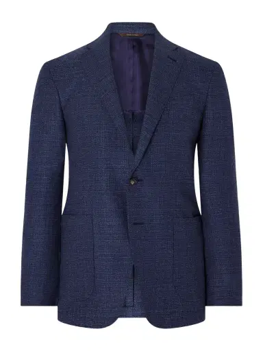 Canali Kei Wool Suit Jacket - Men | Thumbnail 1