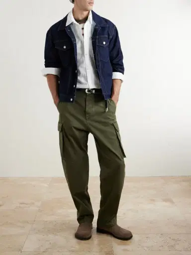 KAPITAL OX Cotton-Poplin Shirt - Men | Thumbnail 2 KAPITAL OX Cotton-Poplin Shirt - Men | Thumbnail 2