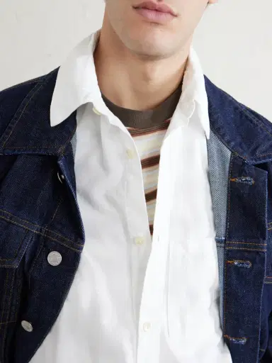 KAPITAL OX Cotton-Poplin Shirt - Men | Thumbnail 5 KAPITAL OX Cotton-Poplin Shirt - Men | Thumbnail 5