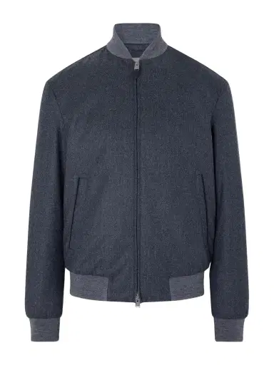 Canali Wool Bomber Jacket - Men | Thumbnail 1