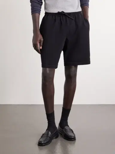 WTAPS Straight-Leg Logo-Embroidered Cotton-Blend Shorts - Men | Thumbnail 3 WTAPS Straight-Leg Logo-Embroidered Cotton-Blend Shorts - Men | Thumbnail 3