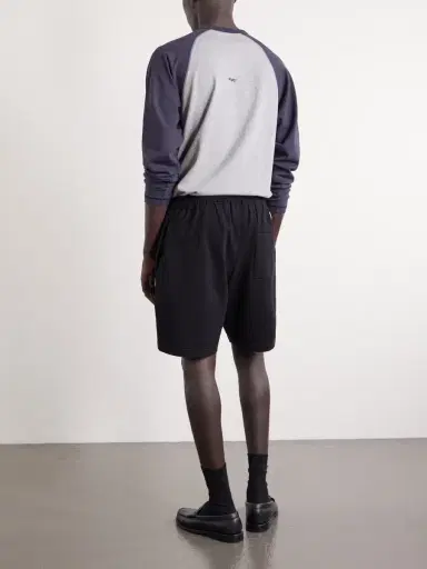 WTAPS Straight-Leg Logo-Embroidered Cotton-Blend Shorts - Men | Thumbnail 4 WTAPS Straight-Leg Logo-Embroidered Cotton-Blend Shorts - Men | Thumbnail 4