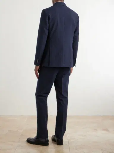 De Petrillo Cotton-Seersucker Suit Jacket - Men | Thumbnail 4 De Petrillo Cotton-Seersucker Suit Jacket - Men | Thumbnail 4