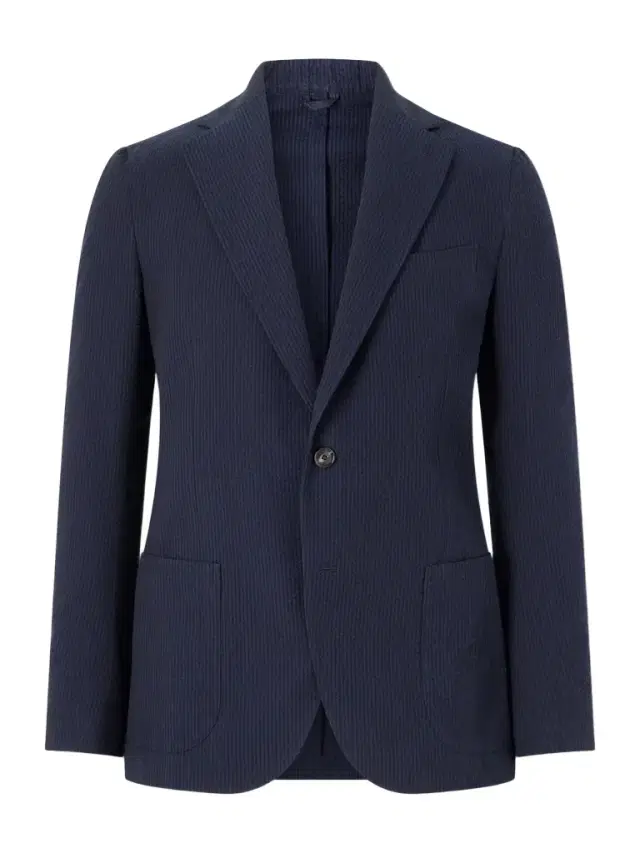 De Petrillo Cotton-Seersucker Suit Jacket - Men