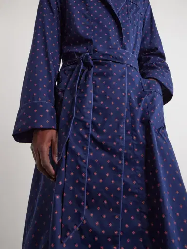 Derek Rose Nelson 109 Printed Cotton Robe - Men | Thumbnail 4