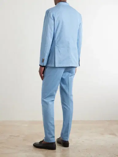 Boglioli Stretch Cotton and Linen-Blend Suit Jacket - Men | Thumbnail 4