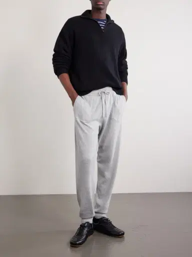 MR P. Tapered Merino Wool and Cashmere-Blend Sweatpants - Men | Thumbnail 2 MR P. Tapered Merino Wool and Cashmere-Blend Sweatpants - Men | Thumbnail 2