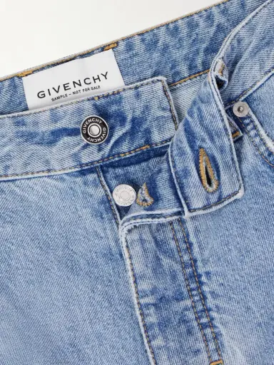Givenchy Straight-Leg Denim Shorts - Men | Thumbnail 6