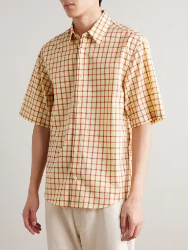 NN07 Quinsy 50069 Checked Cotton Shirt - Men | Thumbnail 3 NN07 Quinsy 50069 Checked Cotton Shirt - Men | Thumbnail 3