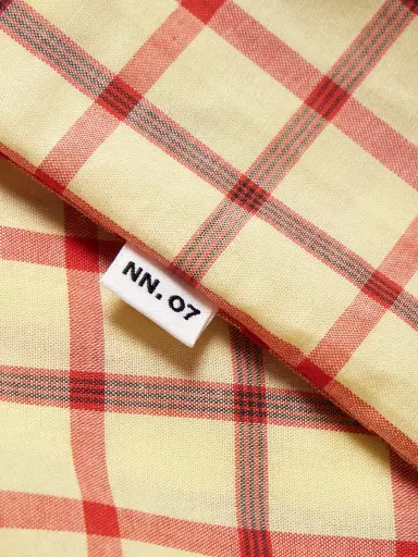 NN07 Quinsy 50069 Checked Cotton Shirt - Men | Thumbnail 5 NN07 Quinsy 50069 Checked Cotton Shirt - Men | Thumbnail 5