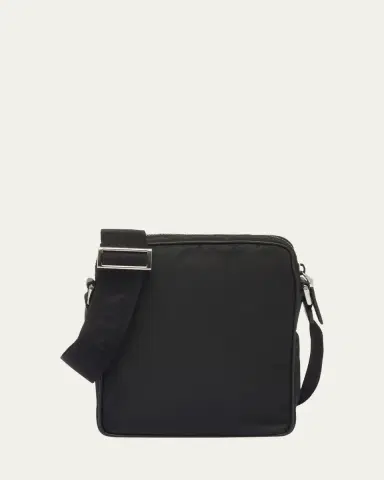 Prada Men's Re-Nylon Crossbody Bag with Pouch | Thumbnail 3