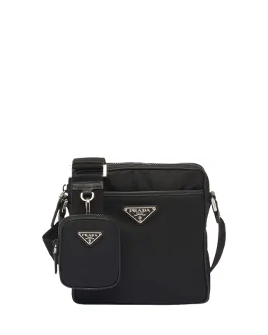 Prada Men's Re-Nylon Crossbody Bag with Pouch | Thumbnail 1