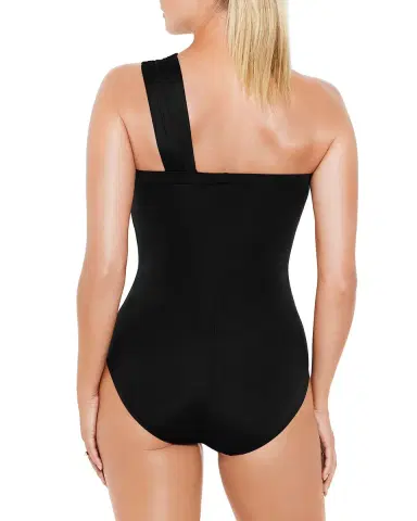 Magicsuit Goddess Ruched Wrap-Front One-Piece Swimsuit | Thumbnail 1