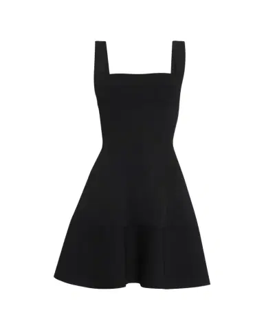SIMKHAI Ivona Square-Neck Knit Mini Dress | Thumbnail 1