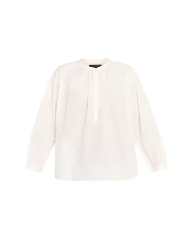 Nili Lotan Neville Voluminous Pullover Blouse