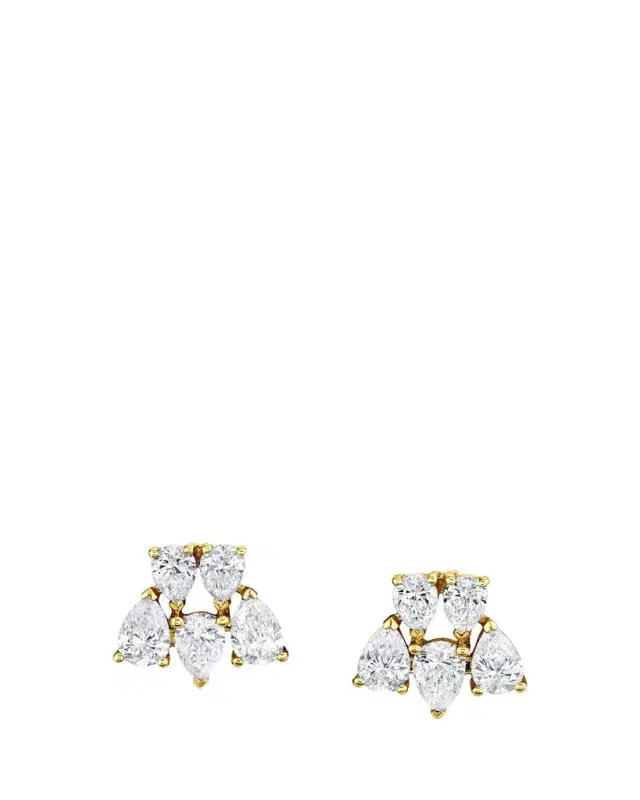 Anita Ko 18K Yellow Gold Clara Diamond Earrings