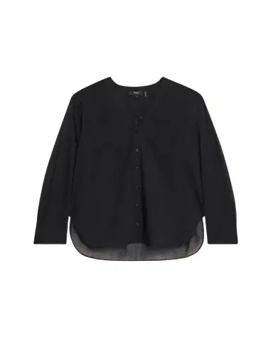 Theory Oversized Lightweight Button-Front Shirt | Thumbnail 1