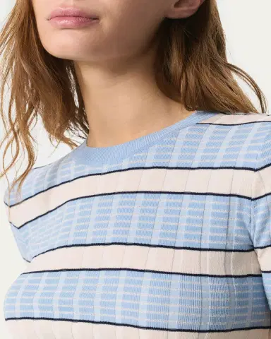 Rag & Bone Eloise Stripe Short-Sleeve Tee | Thumbnail 5