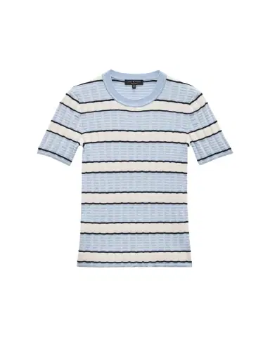 Rag & Bone Eloise Stripe Short-Sleeve Tee | Thumbnail 1