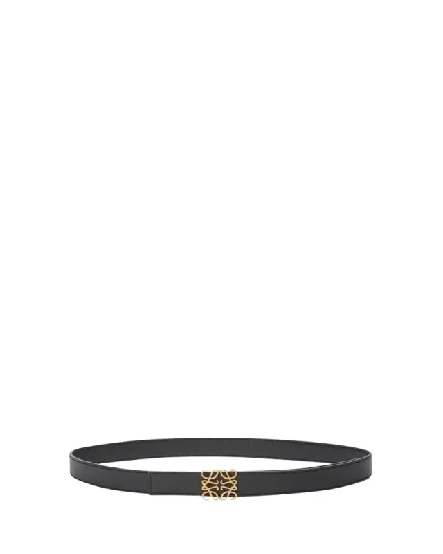 Anagram Reversible Grained Leather Belt