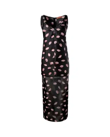 Altuzarra Katrin Lip-Print Silk Maxi Dress | Thumbnail 1