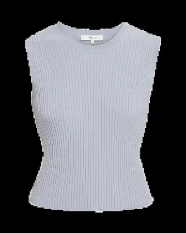 Frame The Fine Cable-Knit Sleeveless Top | Thumbnail 2