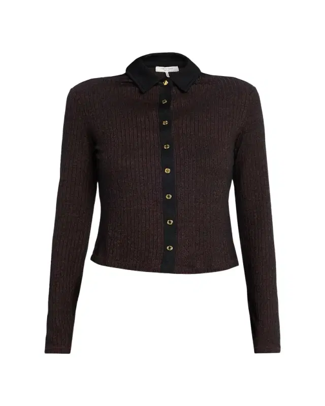 The Knit Contrast Top