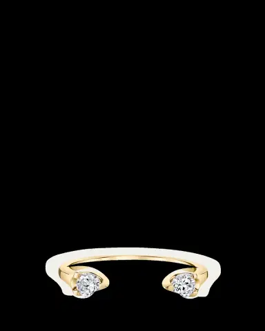 Anita Ko 18K Yellow Gold Orbit Split Diamond Ring | Thumbnail 2 Anita Ko 18K Yellow Gold Orbit Split Diamond Ring | Thumbnail 2