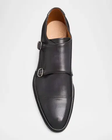 Church's Men's Notting Hill Leather Double-Monk Strap Loafers | Thumbnail 3 Church's Men's Notting Hill Leather Double-Monk Strap Loafers | Thumbnail 3