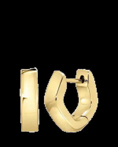 Anita Ko 18K Yellow Gold Georgie Huggie Hoop Earrings | Thumbnail 2