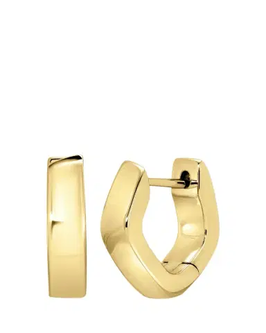 Anita Ko 18K Yellow Gold Georgie Huggie Hoop Earrings | Thumbnail 1