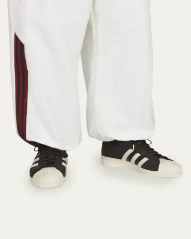 Adidas x Willy Chavarria Men's Superstar Leather Low-Top Sneakers | Thumbnail 2 Adidas x Willy Chavarria Men's Superstar Leather Low-Top Sneakers | Thumbnail 2