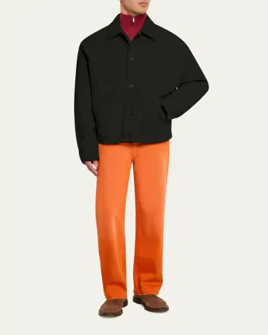 Massimo Alba Men's Water-Repellent Nylon Shirt Jacket | Thumbnail 2