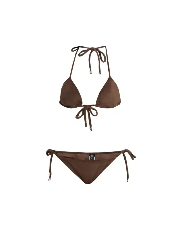 Retro Padded Triangle Two-Piece Swimsuit