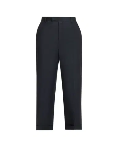 Loro Piana Louis Linen-Wool Cropped Trousers | Thumbnail 1 Loro Piana Louis Linen-Wool Cropped Trousers | Thumbnail 1