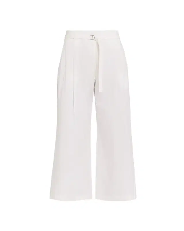 Proenza Schouler White Label Cropped Raver Pants in Poplin