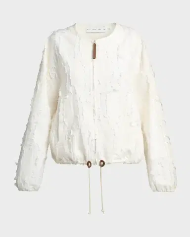 Proenza Schouler White Label Madigan Cotton-Blend Jacquard Jacket | Thumbnail 6
