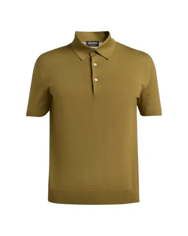 Men's 15milmil15 Wool Knit Polo Shirt